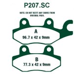 ΤΑΚΑΚΙΑ PREMIER P207SC/FA197 SCOOTER