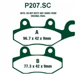ΤΑΚΑΚΙΑ PREMIER P207SC/FA197 SCOOTER