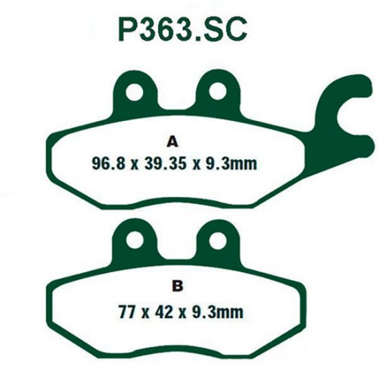 ΤΑΚΑΚΙΑ PREMIER P363SC/FA418 SCOOTER