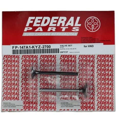 ΣΕΤ ΒΑΛΒΙΔΕΣ SUPRA -X HELM IN FEDERAL