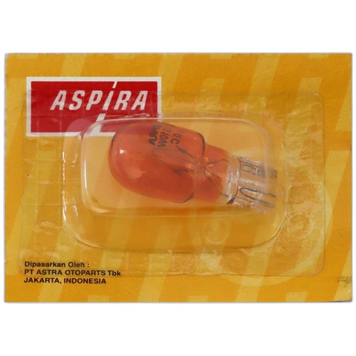 ΛΑΜΠΑ 12V/10 ΣΦΗΝΩΤΗ ΠΟΡΤΟΚΑΛΙ ASPIRA